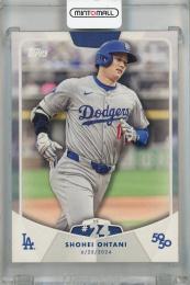 2024 Topps 50/50 Shohei Ohtani Shohei Ohtani (HR #24) #40 Los Angeles Dodgers