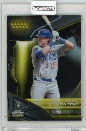 2026 Topps Chrome Black Owen Caissie Gold Refractor【34/50】 Chicago Cubs