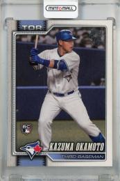 2026 Topps Series 2 Kazuma Okamoto Base #443 RC Toronto Blue Jays