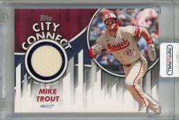 2026 Topps Series 2 Mike Trout City Connect Swatch Collection #CC2-MT  Los Angeles Angels