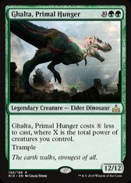 【RIX】【ENG】【Foil】《原初の飢え、ガルタ/Ghalta, Primal Hunger》