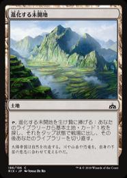 【RIX】【JPN】《進化する未開地/Evolving Wilds》