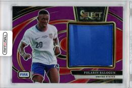 2024-25 PANINI SELECT Folarin Balogun Jersey【48/49】 USA