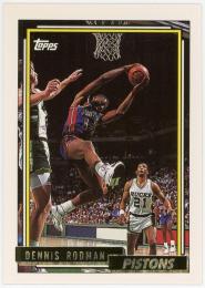 1992-93 Topps #137 Dennis Rodman