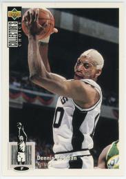 1994-95 Collector's Choice #10 Dennis Rodman