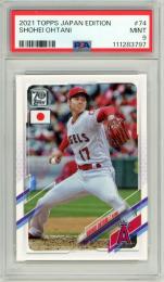 2021 Topps Baseball Japan Edition Shohei Ohtani #74 Base Card【PSA9】 Angels