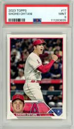 2023 Topps Series1 Baseball Shohei Ohtani #17 Base Card【PSA9】 Angels