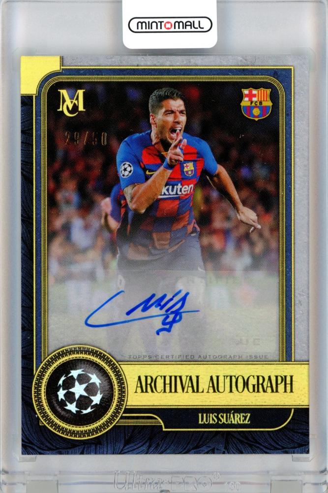 ミントモール / MINT 福岡店 / 2019-20 Topps Museum Collection Luis Suarez Autographs  直筆サインカード 29/50