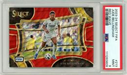 2023-24 Panini Select Fifa Jude Bellingham #213 Base Card Red Wave Parallel【145/149】【PSA9】 Real Madrid