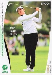 2023 EPOCH JLPGA 日本女子ゴルフ協会 オフィシャルトレーディングカード ROOKIES & WINNERS #3 稲見萌寧 レギュラーカード