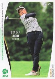 2023 EPOCH JLPGA 日本女子ゴルフ協会 オフィシャルトレーディングカード ROOKIES & WINNERS #9 青木瀬令奈 レギュラーカード
