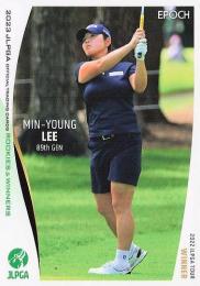 2023 EPOCH JLPGA 日本女子ゴルフ協会 オフィシャルトレーディングカード ROOKIES & WINNERS #15 イ ミニョン レギュラーカード