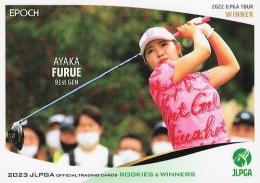 2023 EPOCH JLPGA 日本女子ゴルフ協会 オフィシャルトレーディングカード ROOKIES & WINNERS #23 古江彩佳 レギュラーカード