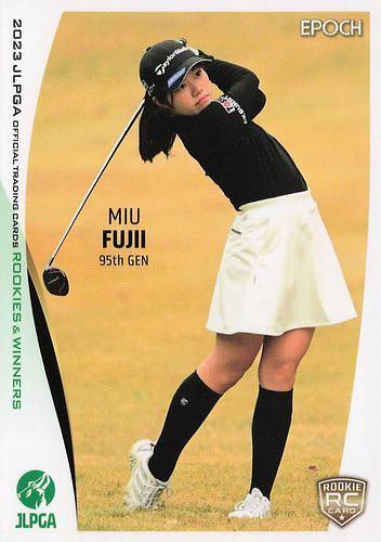 ミントモール / MINT BASE店 (TCシングル通販) / 2023 EPOCH JLPGA 日本女子ゴルフ協会 オフィシャルトレーディングカード  ROOKIES & WINNERS #45 藤井美羽 レギュラーカード RC