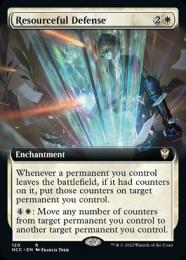 Mtg 臨機応変な防御　プロモfoil FOIL)(プロモスタンプ)臨機応変な防御/Resourceful Defense