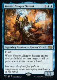 【2X2】【ENG】【Foil】《造物の学者、ヴェンセール/Venser, Shaper Savant》