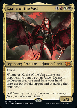 MTG 巨大なるカーリア/Kaalia of the Vast 英語版 foil ミントモール / MINT GAMES MTG(東日本橋) / 【2X2】【ENG