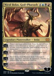 【2X2】【ENG】【Foil】《王神、ニコル・ボーラス/Nicol Bolas, God-Pharaoh》