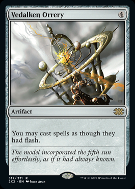 MTG 5DN ヴィダルケンの宇宙儀 FOIL 英語版