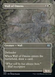 【2X2】【ENG】《前兆の壁/Wall of Omens》 ボーダーレス版