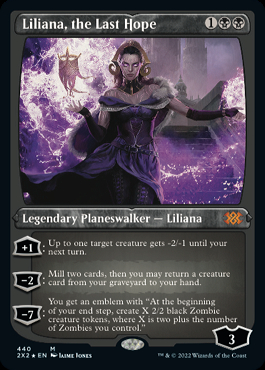 ミントモール / MINT GAMES MTG店 / 【2X2】【ENG】【エッチングFoil】《最後の望み、リリアナ/Liliana, the  Last Hope》 特別版