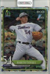 2025 EPOCH  NPB プロ野球カード 田中 陽翔 レギュラーパラレル ホロ版【47/99】 東京ヤクルトスワローズ