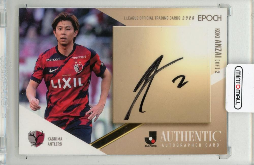 ミントモール / MINT 新宿店 / 2025 Jカード 安西幸輝 直筆サイン