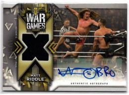 2020 Topps WWE NXT  Matt Riddle Autographed Mat Relics #MRAMR 10/99