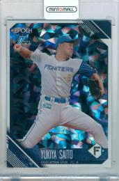 2026 EPOCH NPB プロ野球カード 齋藤友貴哉 #028 レギュラーパラレル ホロ版【60/60】《ラストナンバー》 日本ハム