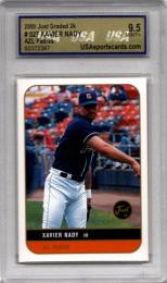 2000 Just Graded 2k #027 (USA 9.5) AZL Padres Xavier Nady