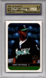 2000 Just Graded 2k #30 (USA 9.0) West Tenn Diamond Jaxx Corey Patterson