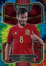 2017-18 Panini Select  Saul Tie Dye #21 12/30