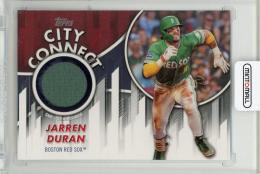 2026 TOPPS Series 2 Jarren Duran City Connect Swatches #CC2JD Boston Red Sox