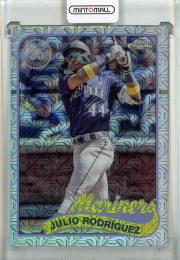 2024 Topps Series Two Julio Rodriguez 1989 Topps Silver Pack Chrome Seattle Mariners