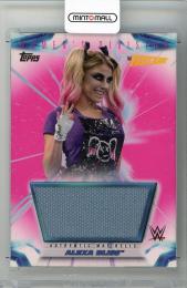 2021 TOPPS WWE Women's Division  Mat Relics Pink #MRALE Alexa Bliss 【091/150】