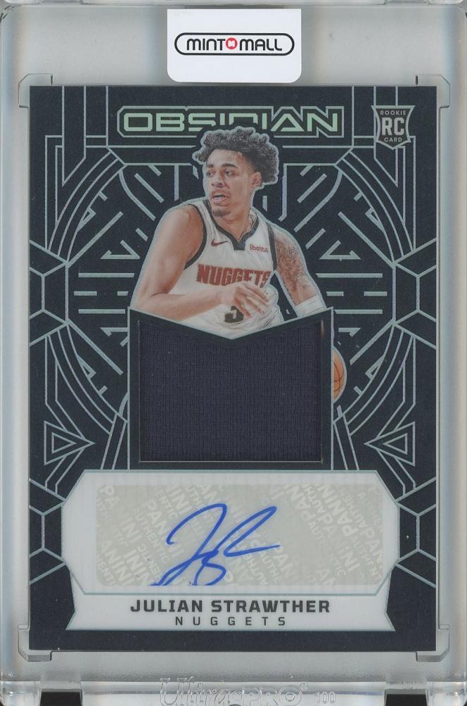 2023-24 Panini OBSIDIAN BASKETBALL JULIAN STRAWTHER ルーキージャージカード RC /99シリ UM-STR