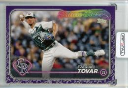 2024 Topps Series Two Ezequiel Tovar Team Color Variation Colorado Rockies
