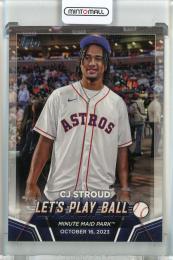 2024 Topps Series Two CJ Stroud Let's Play Ball Houston Texans