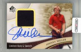 2012 UPPER DECK SP Authentic Johnny Miller Limited Autograph Swatches #7【07/25】