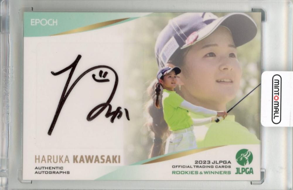 ミントモール / MINT 新宿店 / 2023 EPOCH JLPGA ROOKIES & WINNERS 川﨑春花 直筆サインカード【Last  No.22/22】