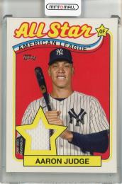 2024 Topps Series One Aaron Judge 1989 Topps All Star Relic New York Yankees