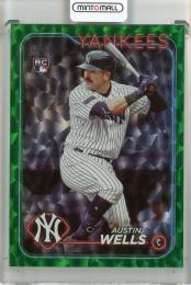 2024 Topps Series Two Austin Wells Green Foil【153/499】 New York Yankees