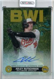 2024 Topps Series Two Adley Rutschman City to City Autographs Gold【25/50】 Baltimore Orioles