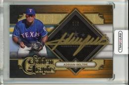 2022 Topps Five Star Adrian Beltre Gold Graphs Orange【3/5】 Texas Rangers