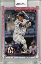 2024 Topps Japan Edition Austin Wells Cherry Blossom【65/99】 New York Yankees