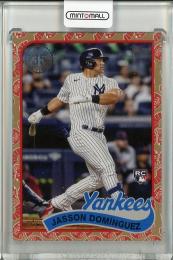 2024 Topps Japan Edition Jasson Dominguez 89 Topps Koi Gold【13/25】 New York Yankees