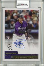 2024 Topps Archives Jordan Beck 2000 Fan Favorites Autographs Colorado Rockies