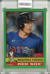 2025 Topps Heritage Masataka Yoshida Chrome Green Refractors【43/99】 Boston Red Sox