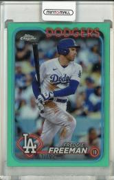 2024 Topps Chrome Freddie Freeman Aqua Refractors【063/199】 Los Angeles Dodgers