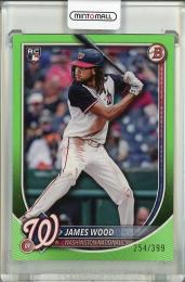 2025 Bowman James Wood Neon Green【254/399】 Washington Nationals